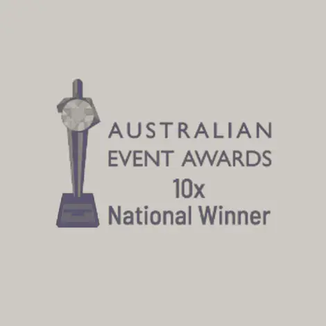 Australian event awards 10x national winner